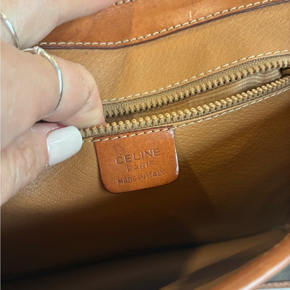 Celine vintage Macadam canvas bag - Picture 6 of 9